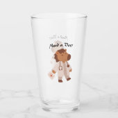Grappige Dierenarts Humor Animal Care Quote Glas (Voorkant)