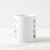 Grappige dierenliefhebber, bestudeer dieren en maa koffiemok (Center)