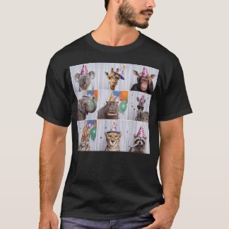 Grappige Dierentuin Dieren Wilde Safari Verjaardag T-shirt