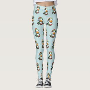 Grappige dierlijke kerstfavorieten - Duck 2 Leggings