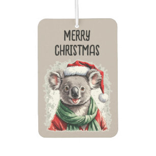Grappige dierlijke kerstfavorieten - Koala 1 Luchtverfrisser