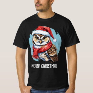 Grappige dierlijke Kerstfavorieten - Uil 1 T-shirt