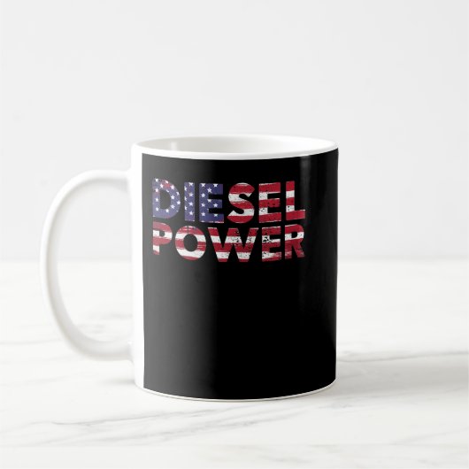 Grappige Diesel Vrachtwagen Koffiemok (Links)