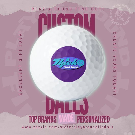 Grappige Dikke En Vermoeide Mid-Century Titleist P Golfballen