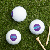 Grappige Dikke En Vermoeide Mid-Century Titleist P Golfballen (Insitu Gras)
