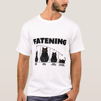 Grappige dikke kat weegschaal meme heckin dikzak k t-shirt