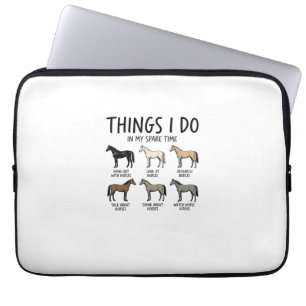 Grappige Dingen Die Ik Doe Als Paardenliefhebber V Laptop Sleeve