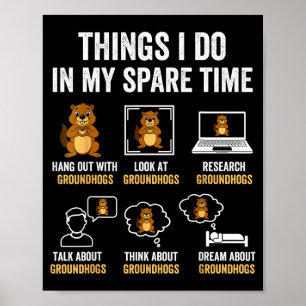 Grappige Dingen Die Ik Doe In Mijn Vrije Tijd Humo Poster