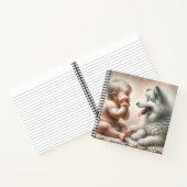 Grappige dingen die mijn Baby deed Notitieboek (Binnen)