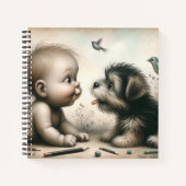 Grappige dingen die mijn Kind deed Notitieboek (Voorkant)