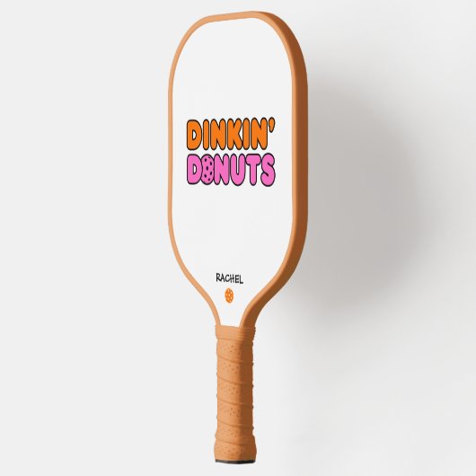 Grappige Dinkin Donuts Pickleball Paddle (Links)