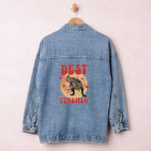 Grappige Dinosaur Dinosaur Beste Leraar Denim Jacket (Hangar)