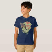 Grappige Dinosaur Stop Klikken T-shirt (Voorkant volledig)