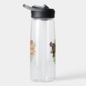 Grappige Dinosaur Stop Klikken Waterfles (Rechts)