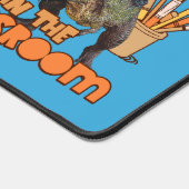 Grappige Dinosaurius Kunstleraar Creatieve Klaslok Bureaumat (Hoek)