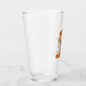 Grappige Dinosaurius Kunstleraar Creatieve Klaslok Glas (Rechts)