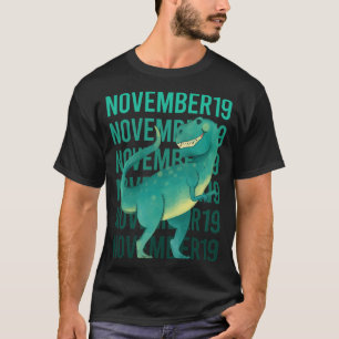 Grappige dinosaurus - 19 november t-shirt