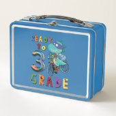 Grappige dinosaurus 3e graad gepersonaliseerde naa (Voorkant)