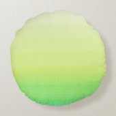 Grappige dinosaurus antiek auto verjaardag Schoolj Rond Kussen (Achterkant)