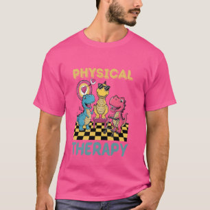 Grappige Dinosaurus Fysiotherapie Dino Lover T-shirt