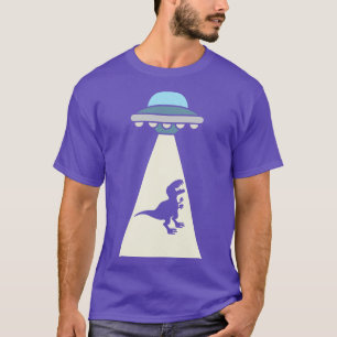 Grappige dinosaurus ontvoering t-shirt