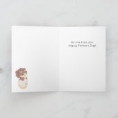 Grappige Dinosaurus Pun Vaderdag Kaart (Binnen)