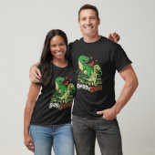 Grappige dinosaurus Schattigee Vaderdag Daddysauru T-shirt (Unisex)