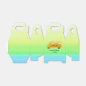 Grappige dinosaurus school Bus Verjaardagsfeest DI Bedankdoosjes (Uitgevouwen)