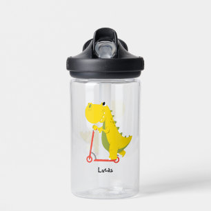 Grappige dinosaurus scooter Speelgoed Terug naar s Waterfles