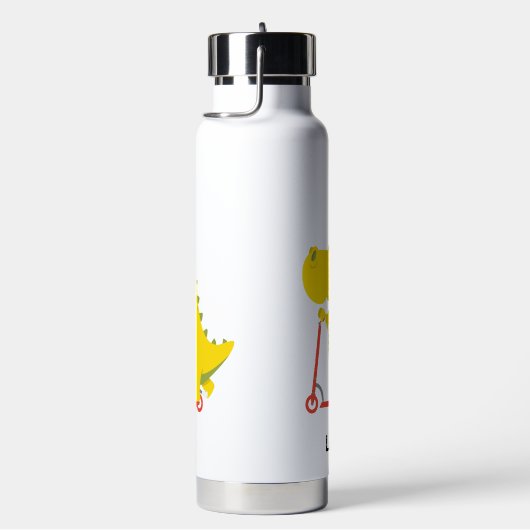 Grappige dinosaurus scooter Speelgoed Terug naar s Waterfles (Rechts)