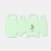 Grappige dinosaurus Skateboard Verjaardagsfeestje  Bedankdoosjes (Uitgevouwen)