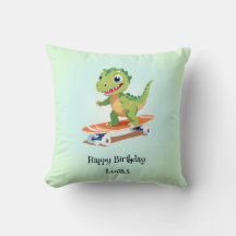 Grappige dinosaurus Skateboard Verjaardagsfeestje 