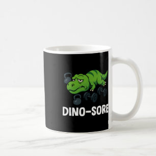 Grappige Dinosaurus T-rex Gym Workout  Koffiemok