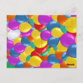 Grappige dinosaurus Terug naar school Bus jongen V Briefkaart (Achterkant)