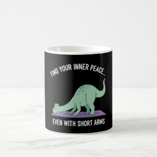 Grappige Dinosaurus Yoga: Vind Je Innerlijke Vrede Koffiemok
