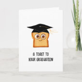 Grappige diploma kaart voor afgestudeerde (Voorkant)