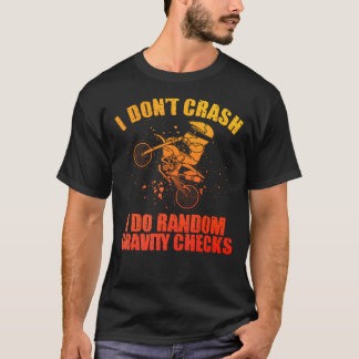 Grappige Dirt Bike Kunst Voor Jongens Meisjes Moto T-shirt
