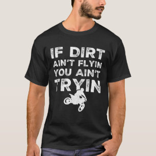 Grappige Dirt Bike Rijden MX Motocross Rijder T-shirt