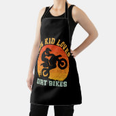 Grappige Dirtbike voor Kinderen Schort (Insitu)