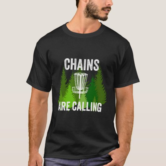 Grappige Disc Golf Gift ketens roepen Folf Frolf T-shirt (Voorkant)