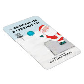 Grappige Disc Golf Kerstkaart Magneet (Rechterzijde)