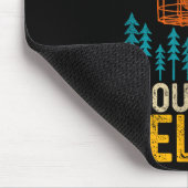 Grappige Disc Golf Kleding Co. Disc Golf Bomen Gev Muismat (Hoek)