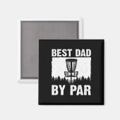 Grappige Disc Golf Kunst Voor Mannen Vader Disc Go Magneet (Voorkant / Achterkant)