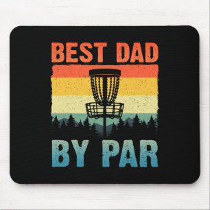 Grappige Disc Golf Kunst Voor Mannen Vader Disc Go Muismat