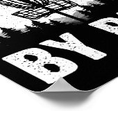 Grappige Disc Golf Kunst Voor Mannen Vader Disc Go Poster (Hoek)