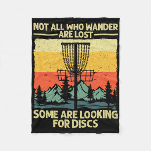 Grappige Disc Golf Kunst Voor Mannen Vrouwen Disc Fleece Deken