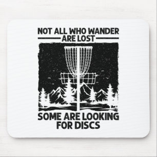Grappige Disc Golf Kunst Voor Mannen Vrouwen Disc  Muismat
