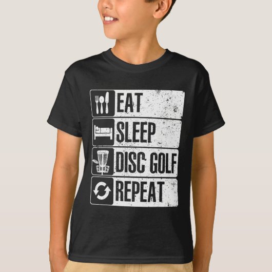 Grappige Disc Golf Kunst Voor Mannen Vrouwen Golf  T-shirt (Voorkant)