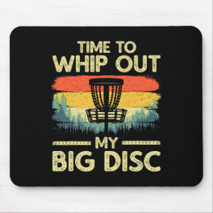 Grappige Disc Golf Kunst Voor Mannen Vrouwen Vlieg Muismat