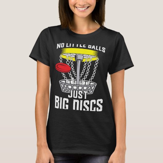 Grappige Disc Golf Outfit T-shirt (Voorkant)